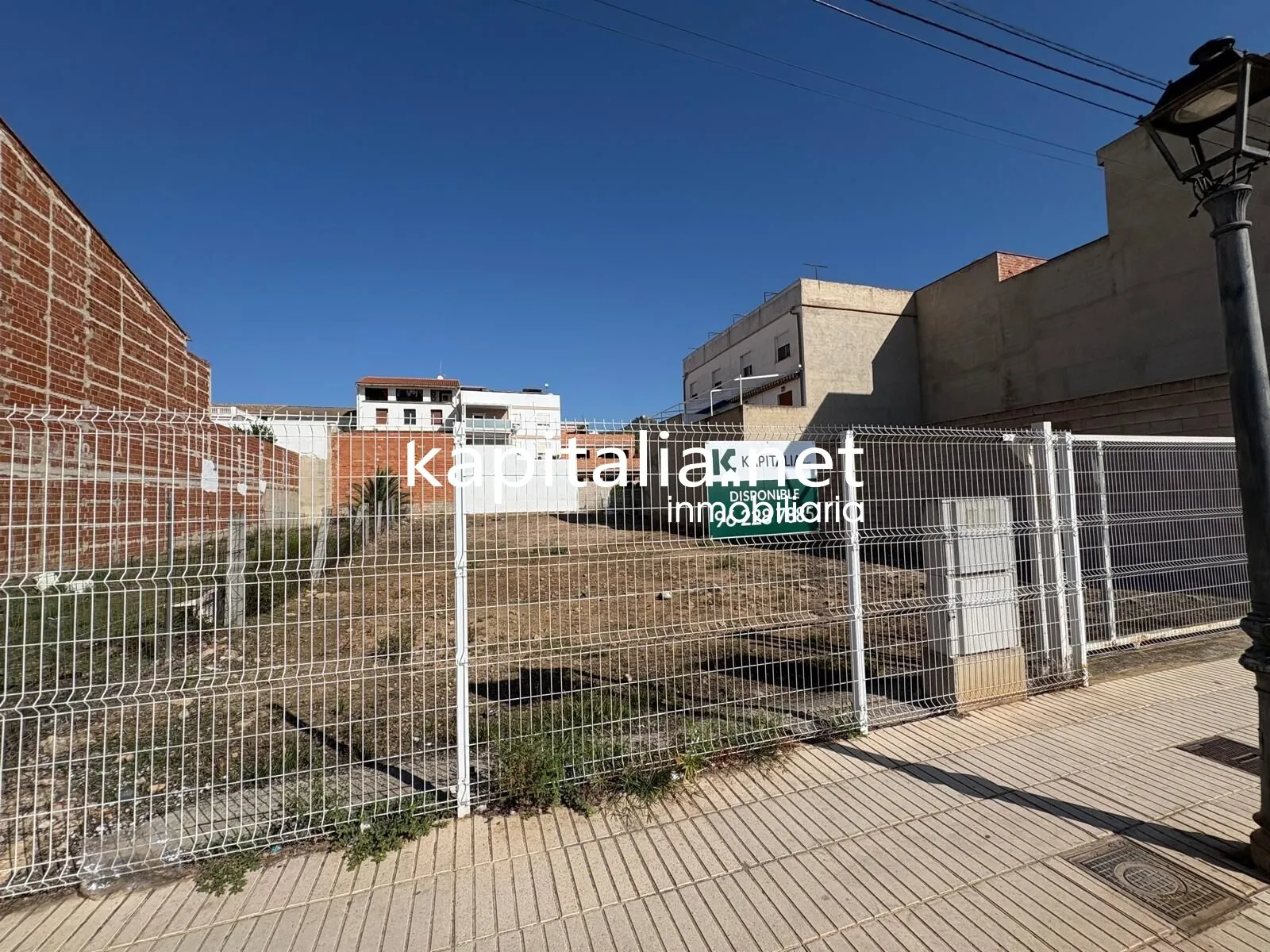 10078 - SOLAR URBANO DE 650 METROS A LA VENTA EN LA LLOSA DE RANES