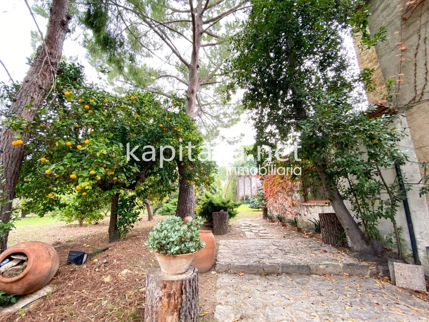 06369 - Casa señorial con gran jardín en el centro de Atzeneta d'Albaida