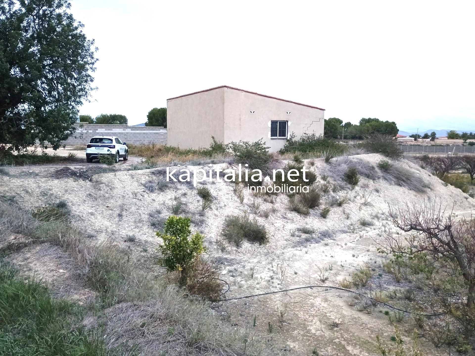 CASA CON MUCHA PARCELA EN ALBAIDA.