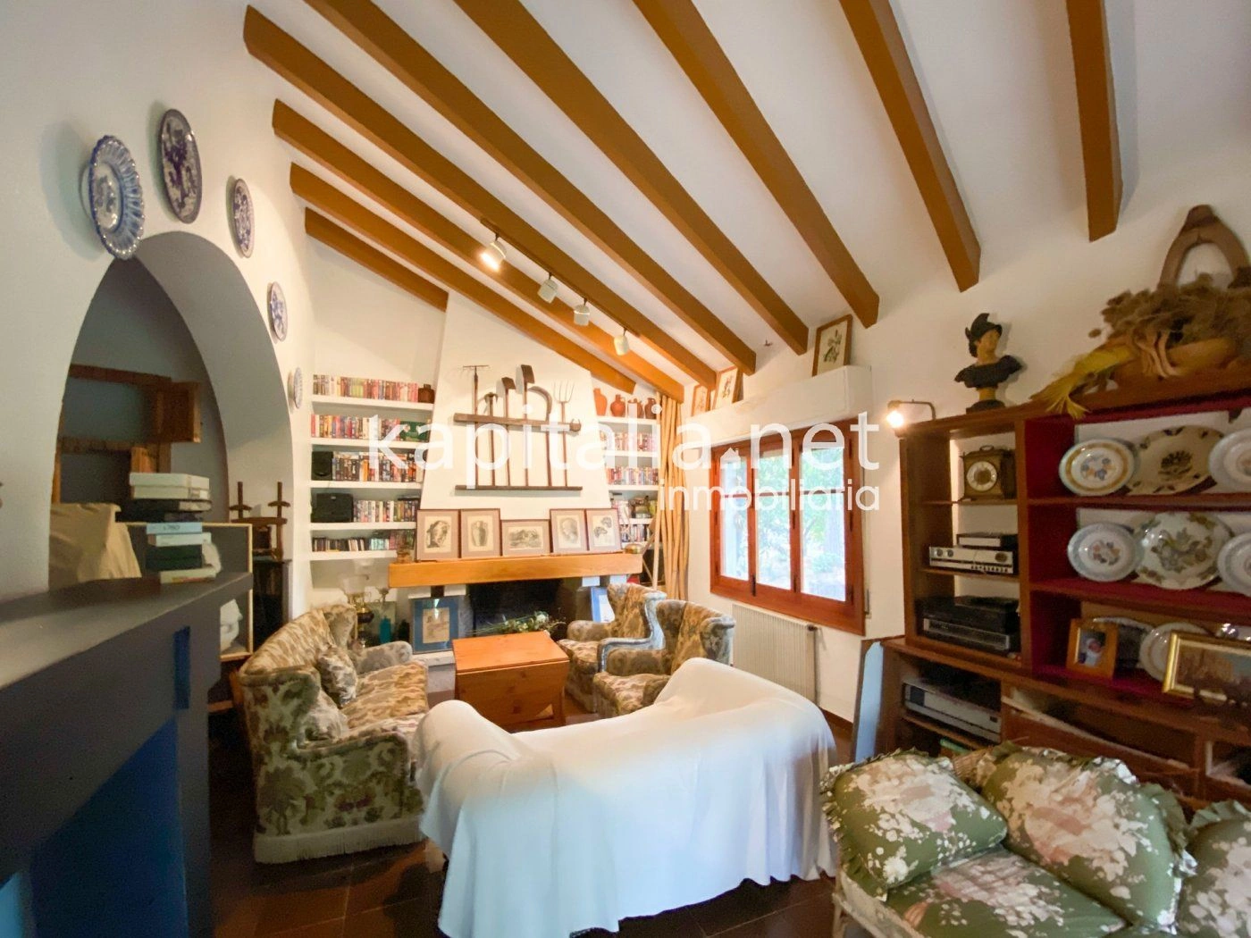 06369 - Casa señorial con gran jardín en el centro de Atzeneta d'Albaida
