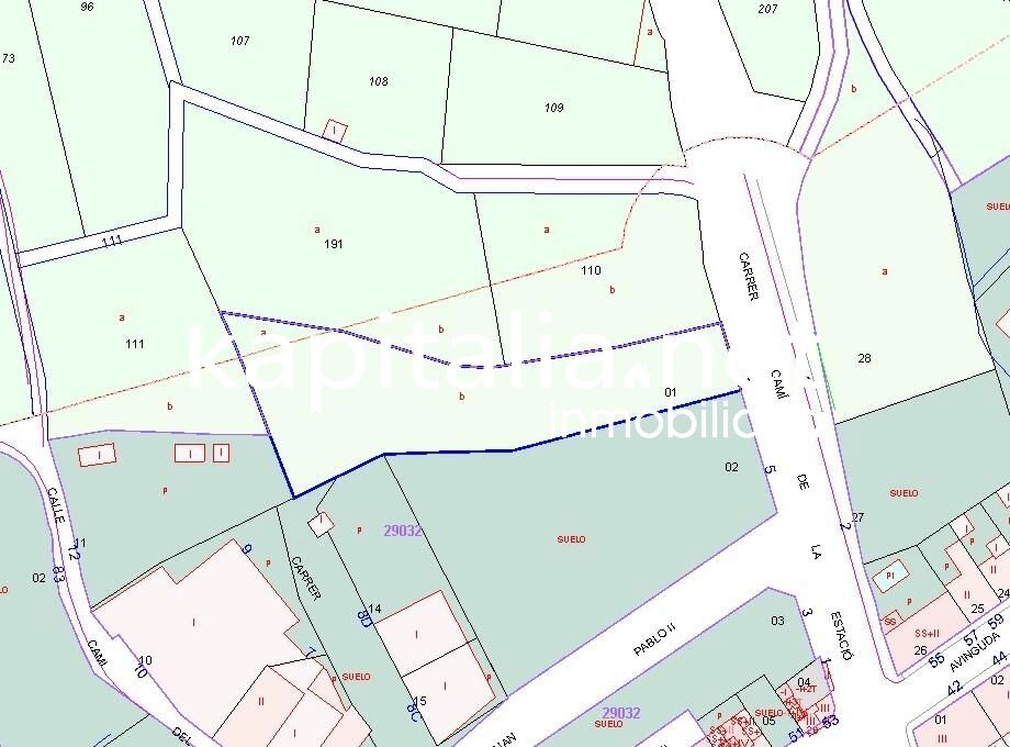 Terreno en venta en Agullent