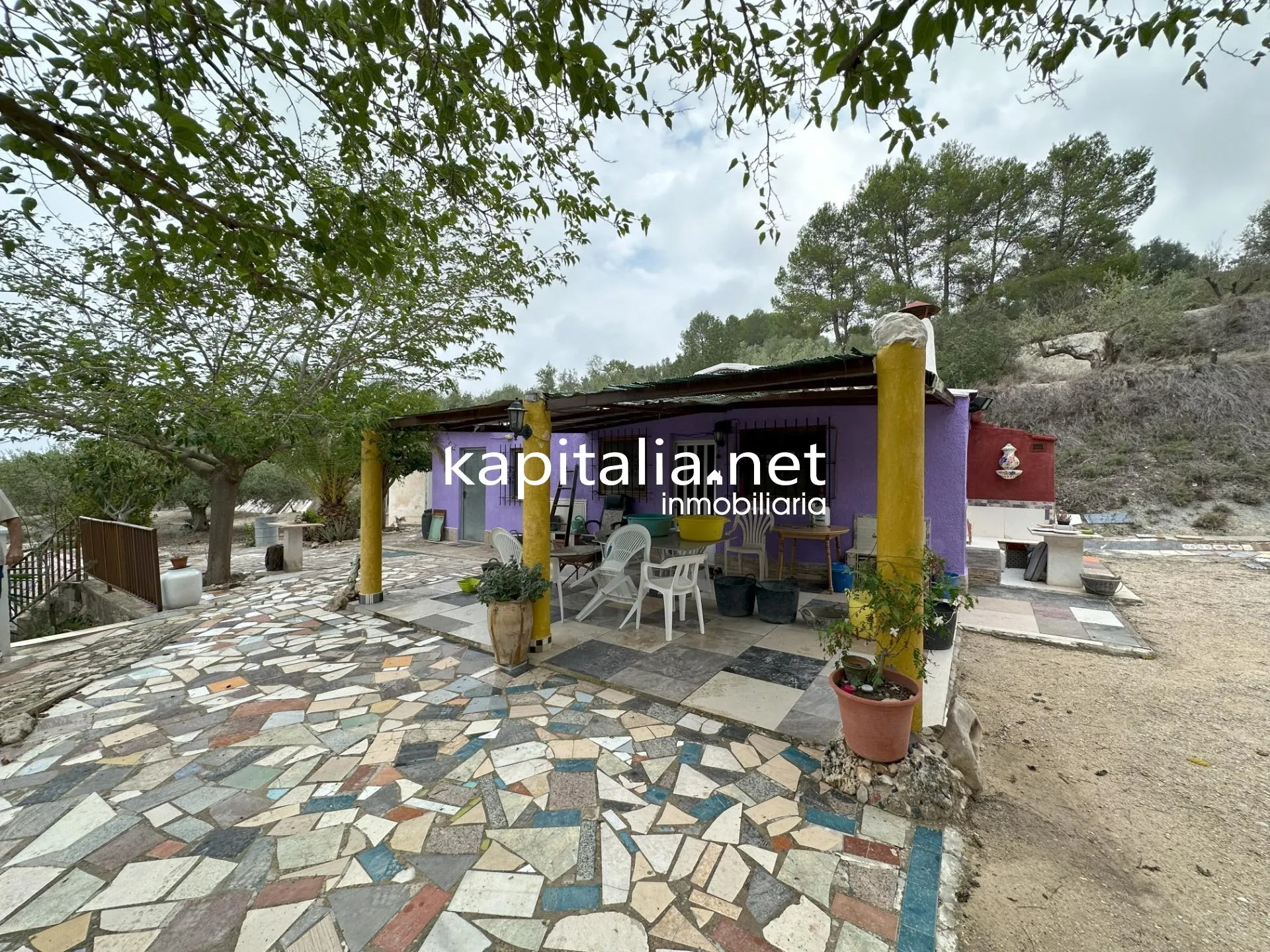 09410 - PARCELA CON CASITA A LA VENTA EN ONTINYENT