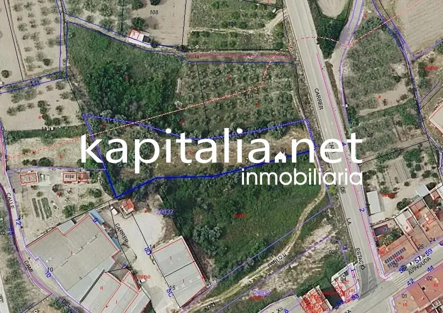 Terreno en venta en Agullent