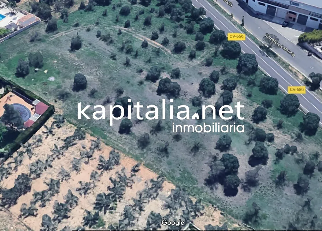Parcela de suelo terciario en venta a 1 Km de Ontinyent