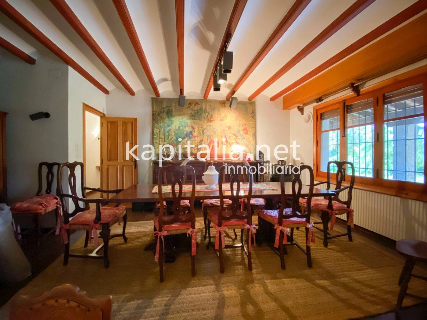 06369 - Casa señorial con gran jardín en el centro de Atzeneta d'Albaida