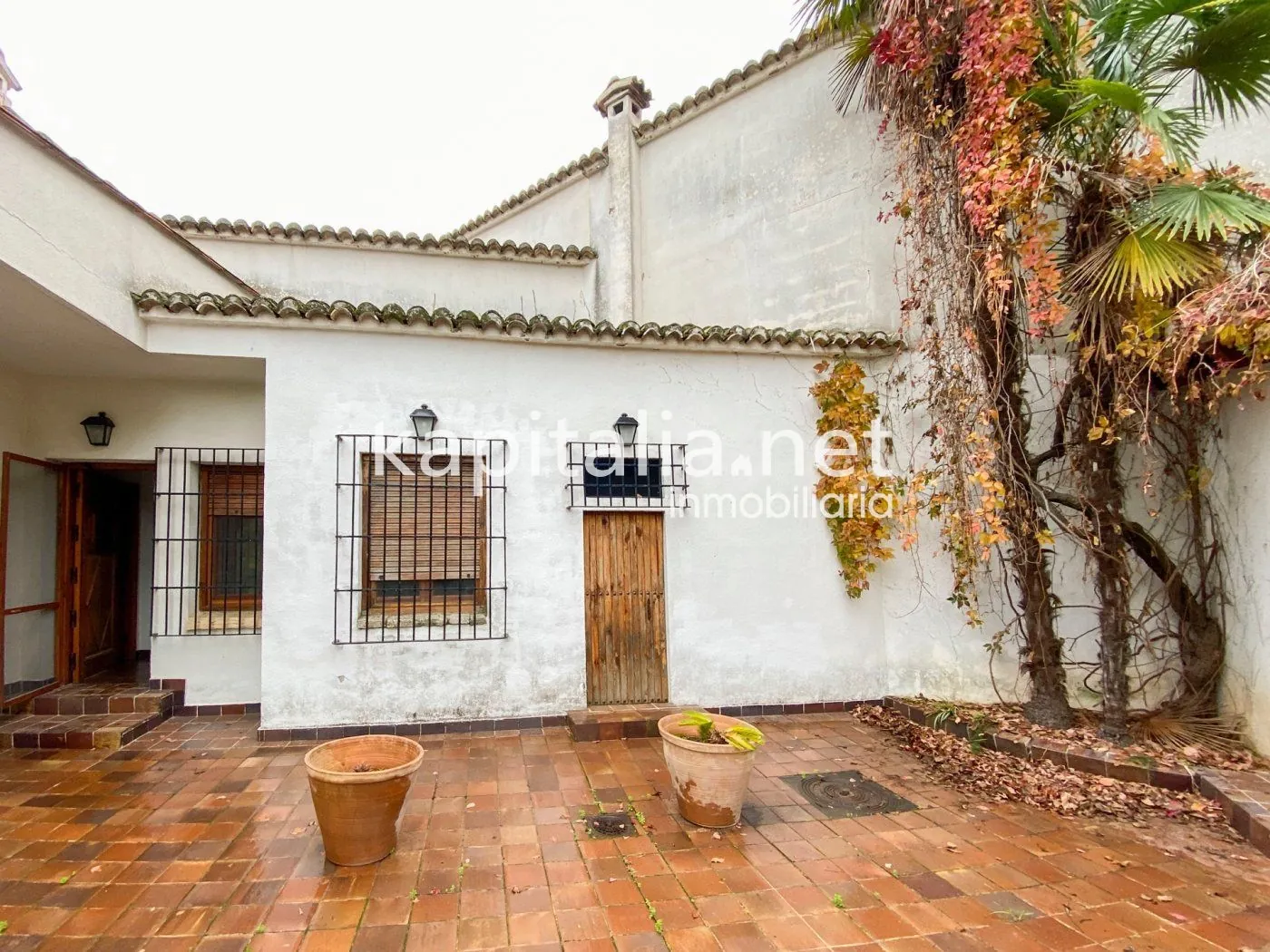 06369 - Casa señorial con gran jardín en el centro de Atzeneta d'Albaida