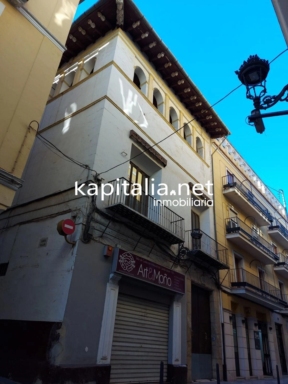 10011 - CASA SEÑORIAL A LA VENTA EN EL CENTRO DE XATIVA