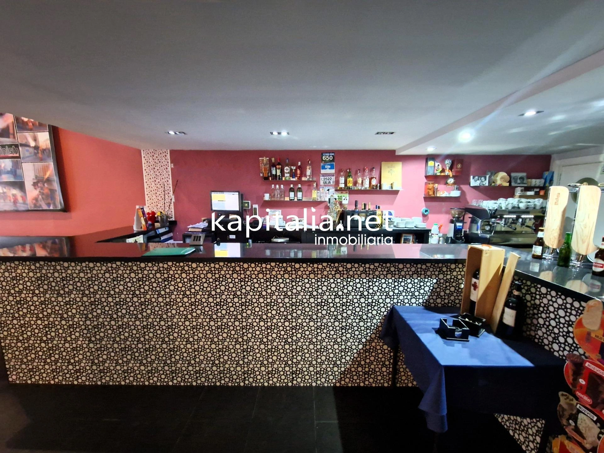 08830 - Traspaso de restaurante en funcionamiento en Bocairent.