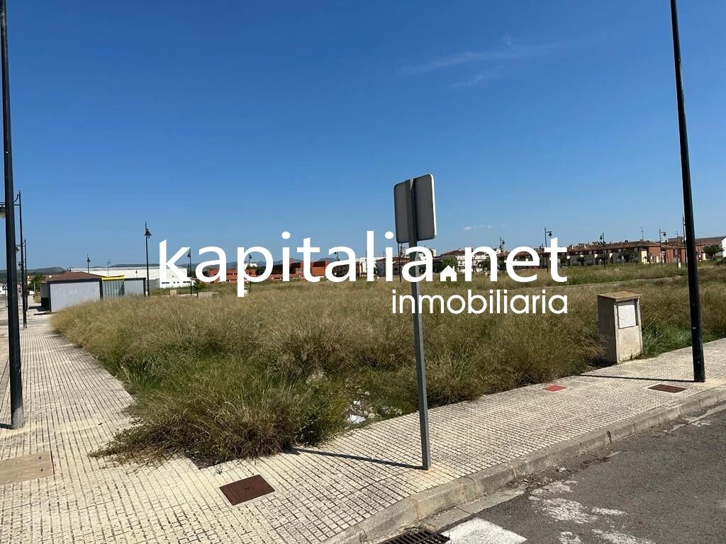 09232 - SOLAR URBANO A LA VENTA EN LA POBLA LARGA