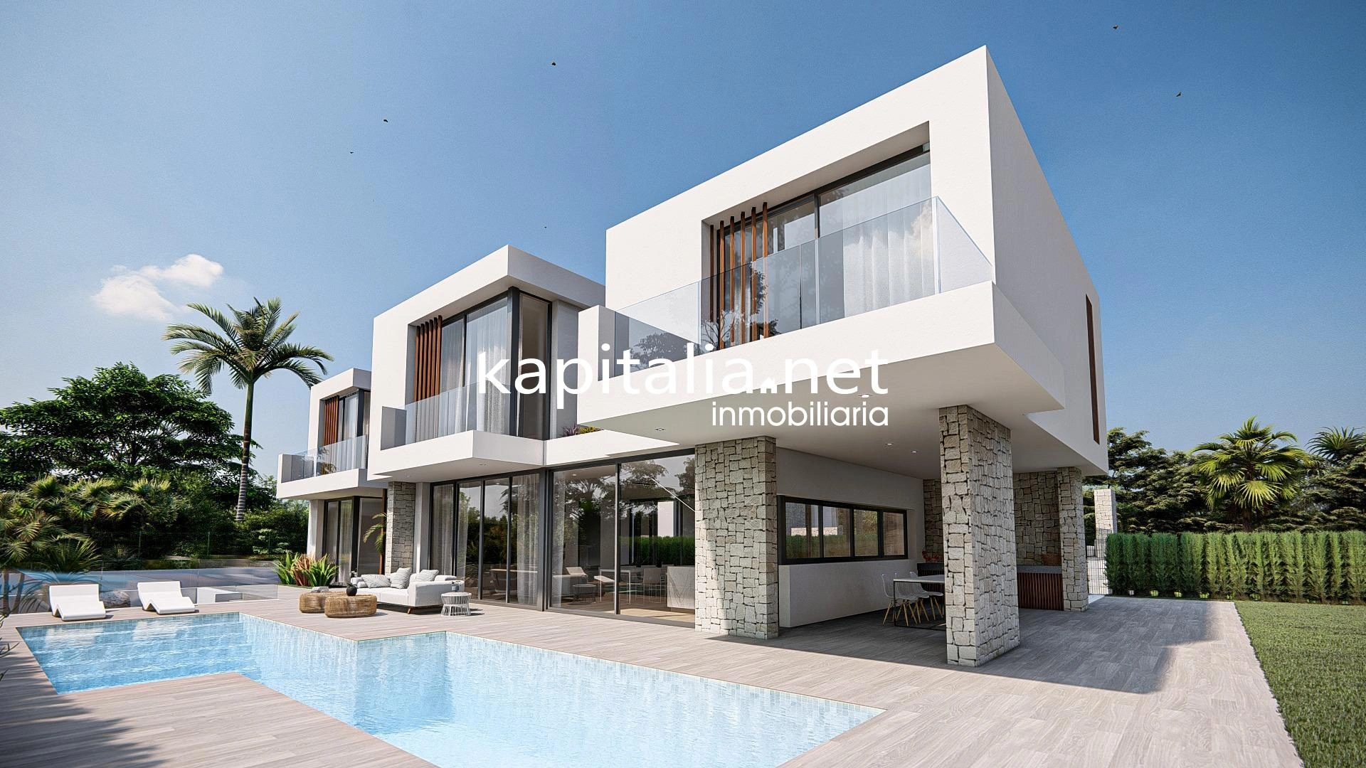 Villa de nueva construcción en Albir