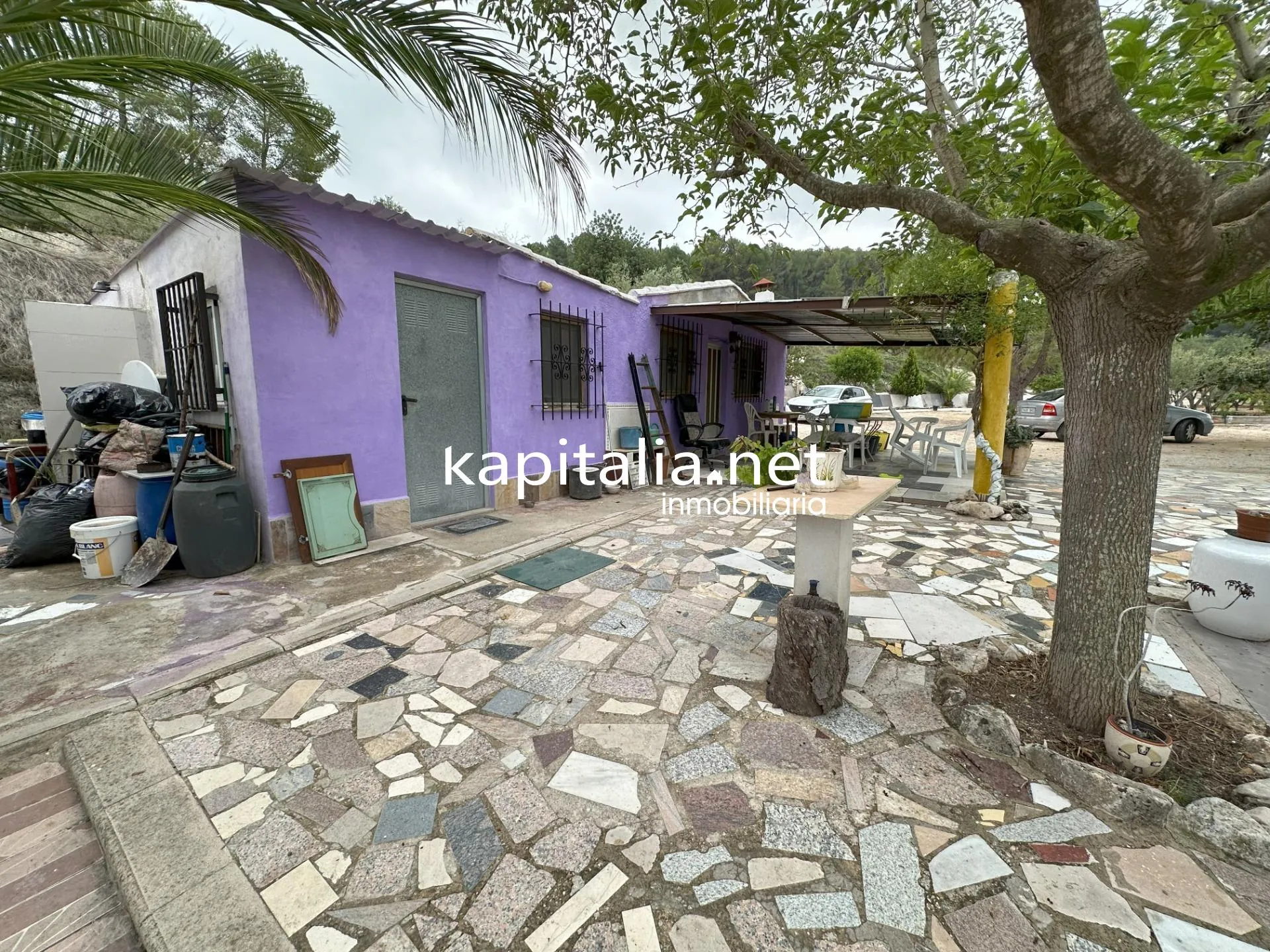09410 - PARCELA CON CASITA A LA VENTA EN ONTINYENT
