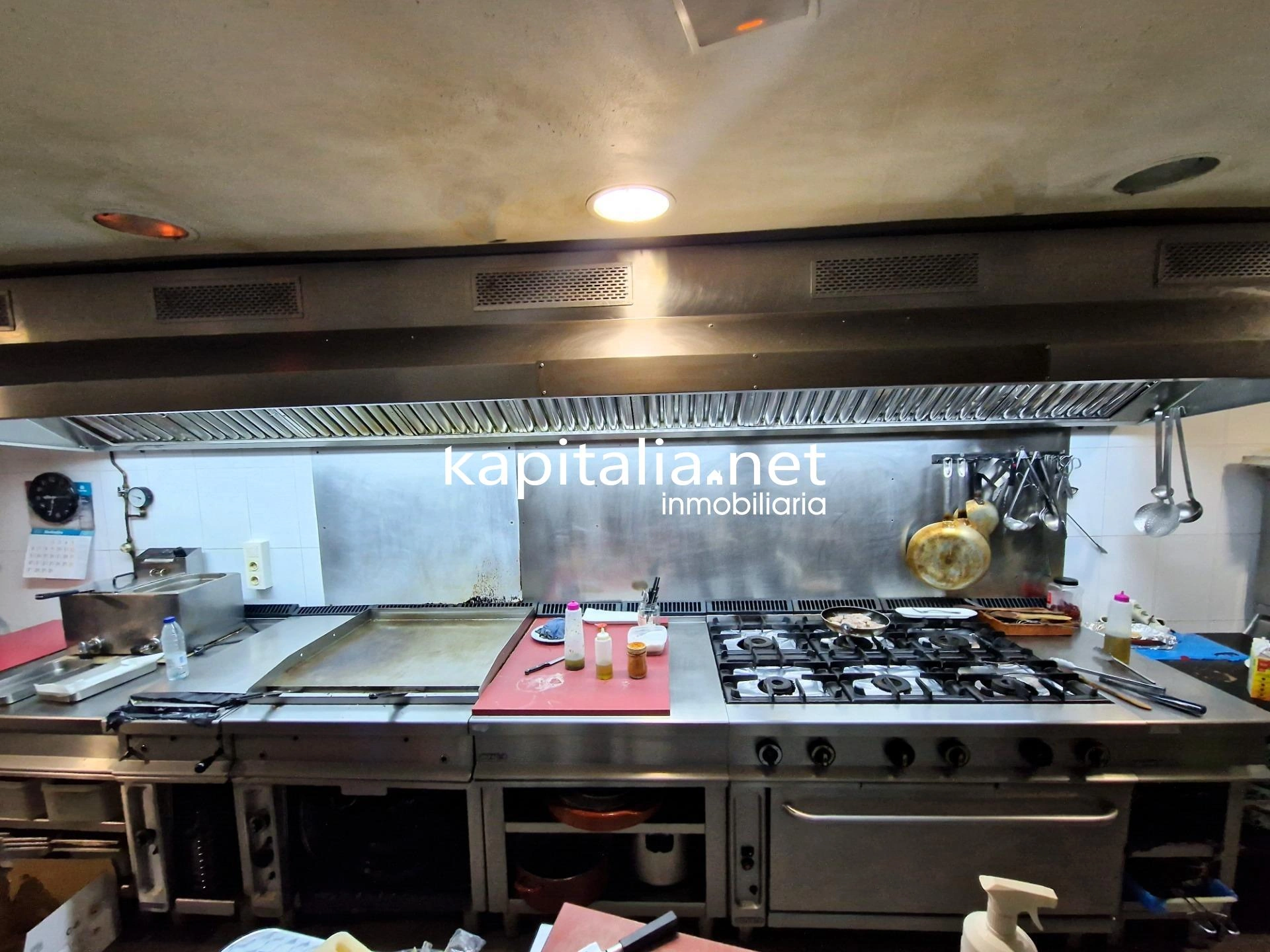 08830 - Traspaso de restaurante en funcionamiento en Bocairent.