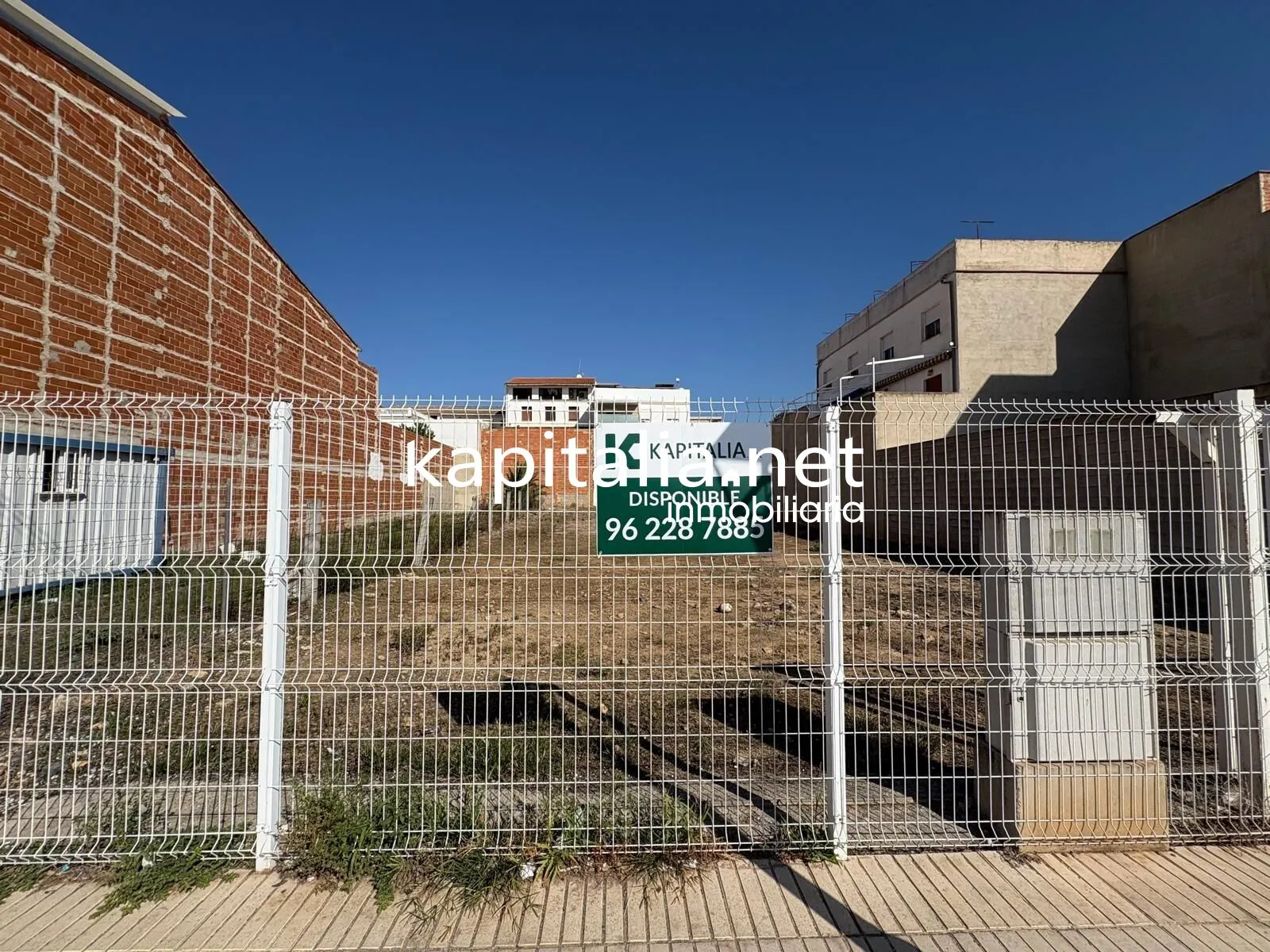 10078 - SOLAR URBANO DE 650 METROS A LA VENTA EN LA LLOSA DE RANES
