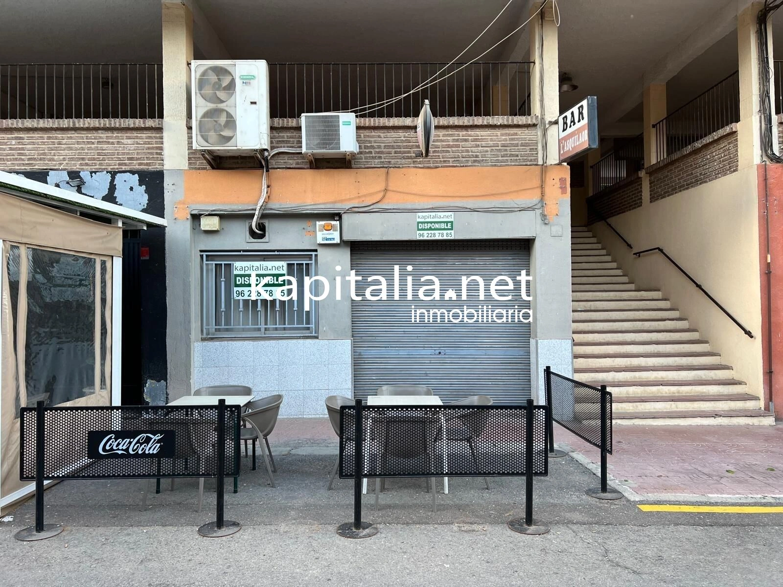 09579 - BAR-CAFETERIA A LA VENTA EN LA LLOSA DE RANES