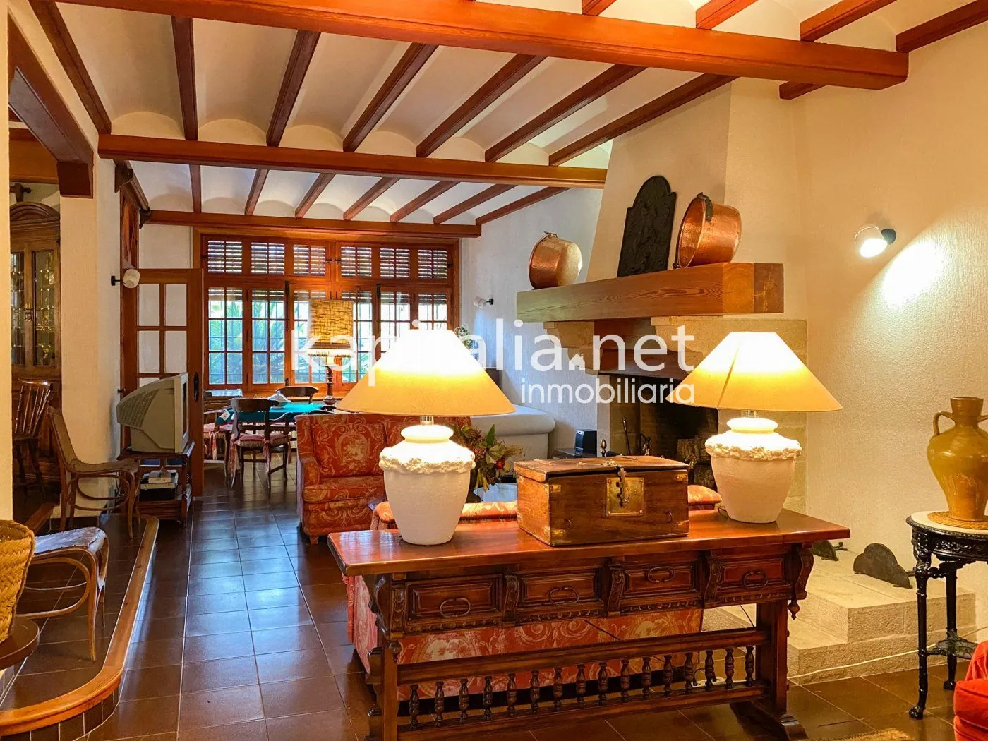 06369 - Casa señorial con gran jardín en el centro de Atzeneta d'Albaida