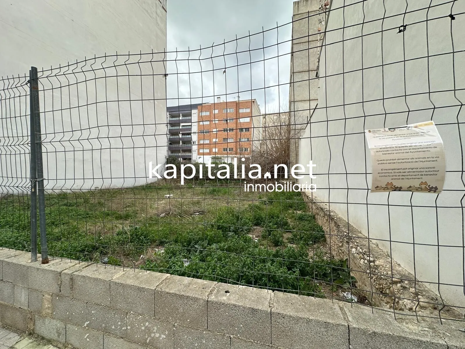 09690 - Solar urbano en venta en L´Olleria (Valencia)