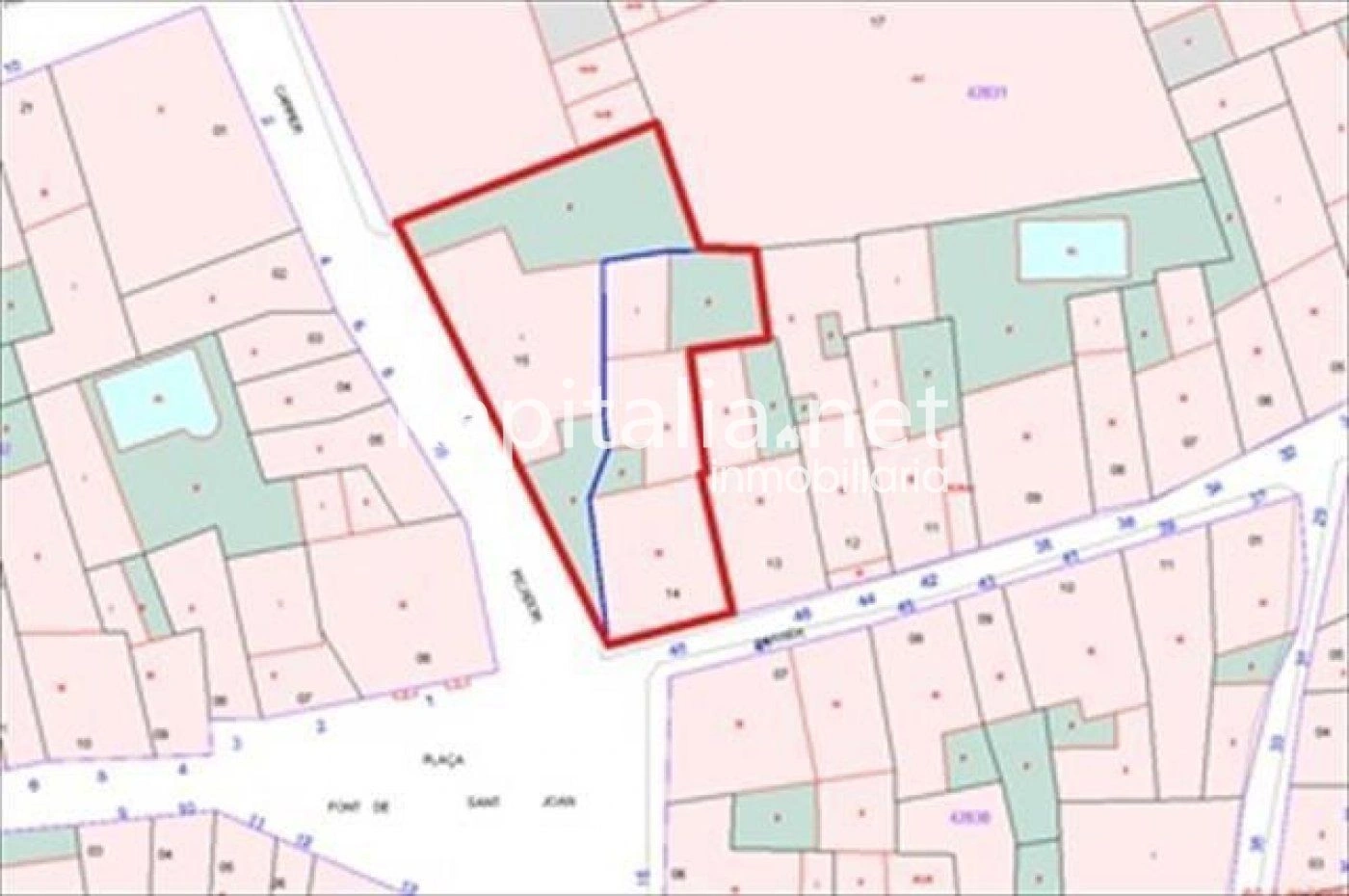 04338 - Parcela urbana en venta en Xativa
