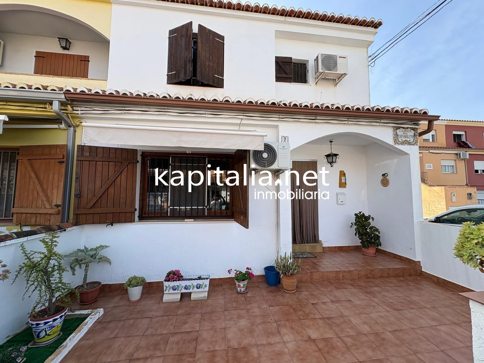 10428 - STUNNING SEMI-DETACHED HOUSE WITH PATIO AND GARAGE FOR SALE IN ROTGLA-CORBERA