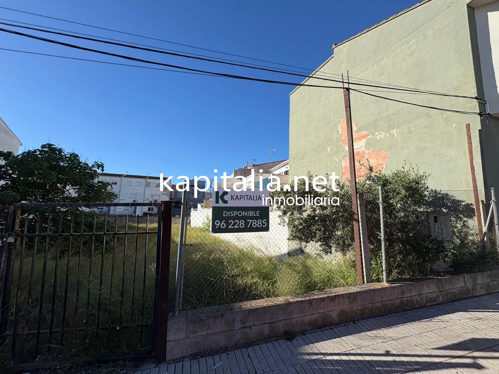 SOLAR URBANO RESIDENCIAL DE 570MTRS A LA VENTA EN LA LLOSA DE RANES
