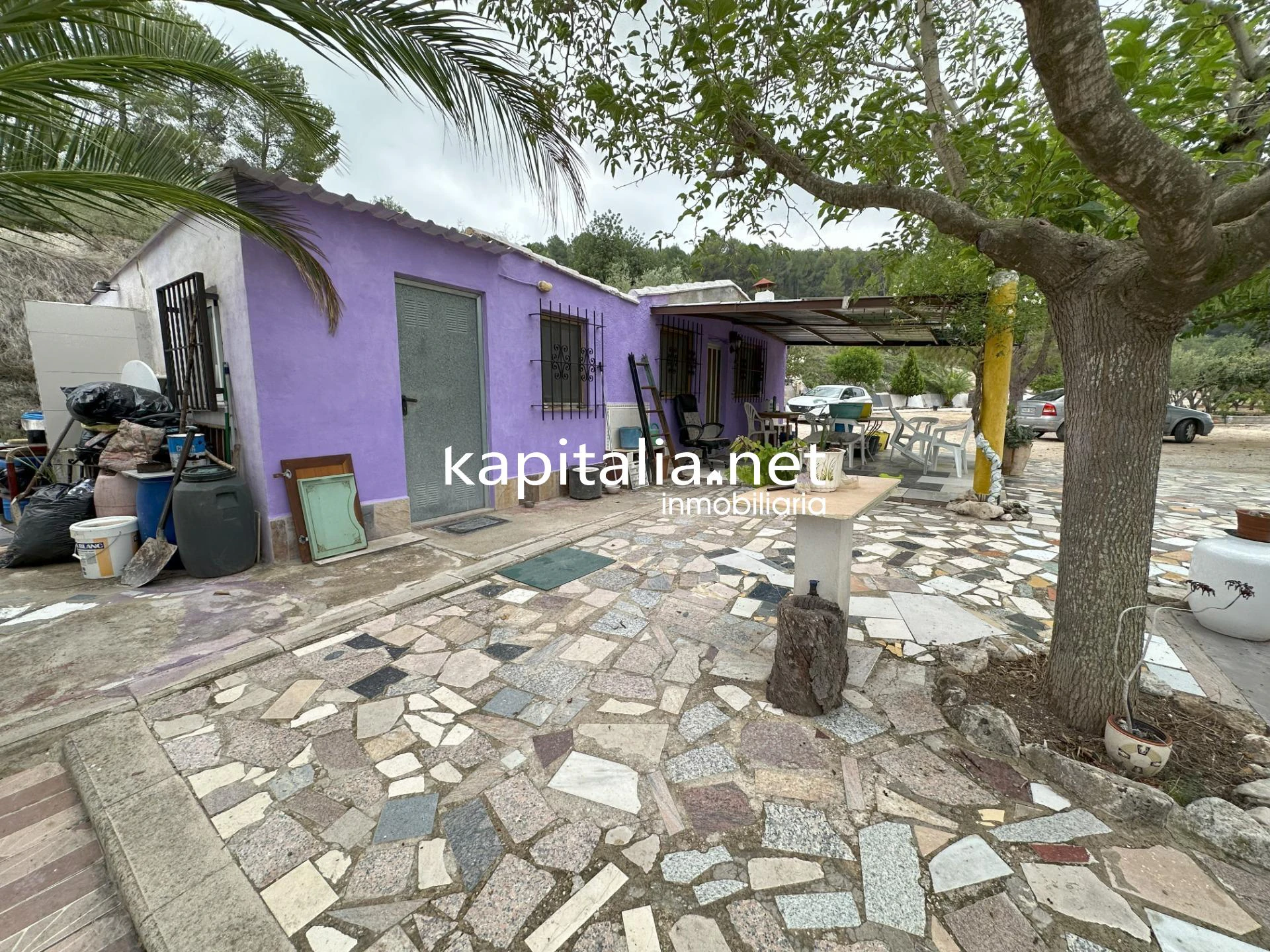 09410 - PARCELA CON CASITA A LA VENTA EN ONTINYENT