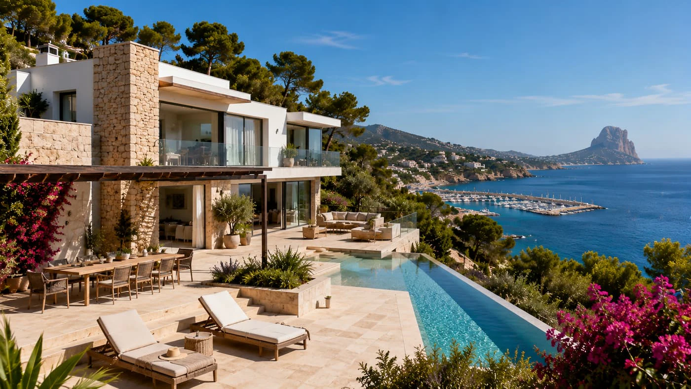 Comparar precios de villas de lujo en Moraira y la Costa Blanca