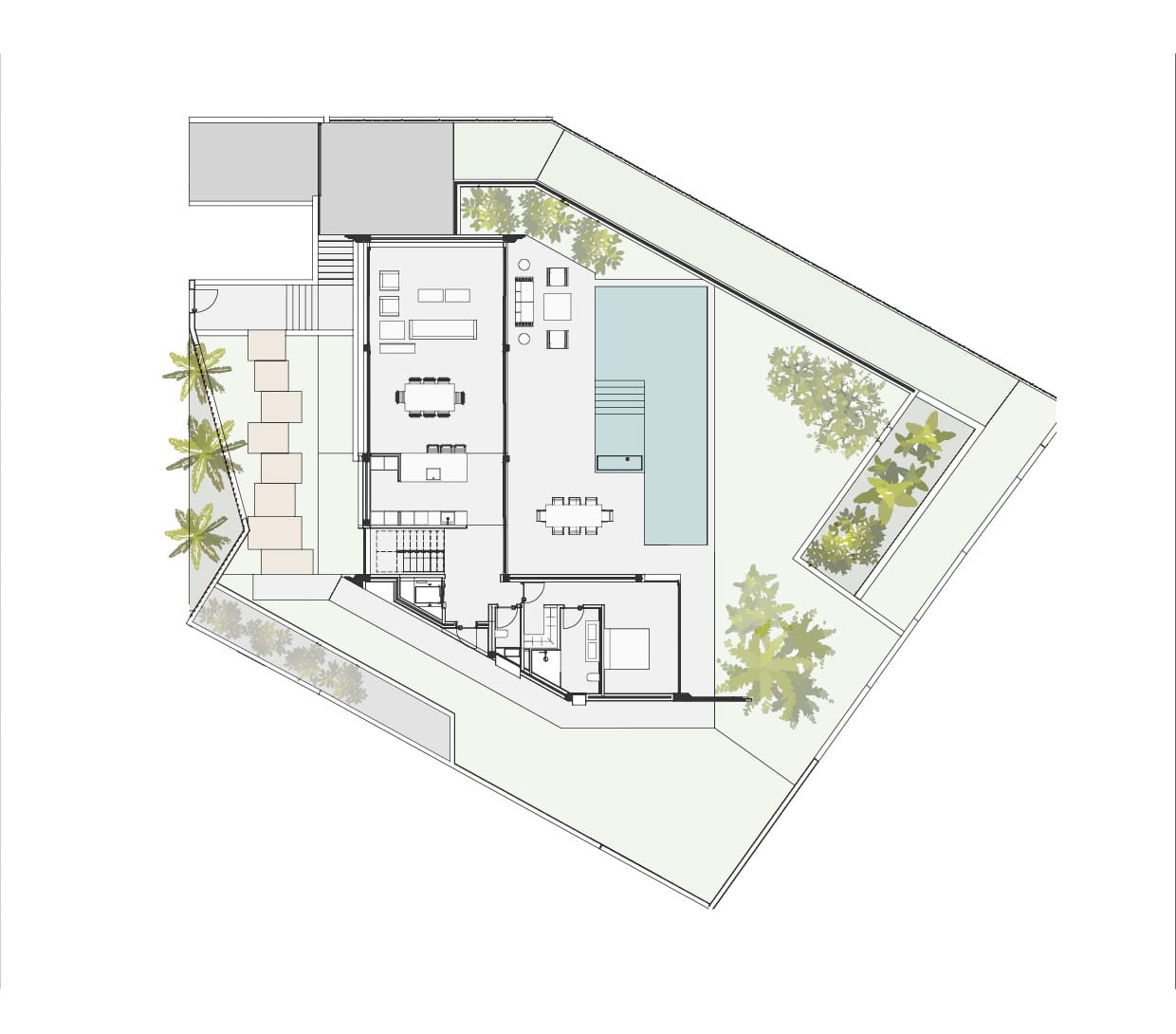 Projet de villa à vendre à Moraira avec des vues spectaculaires sur la mer