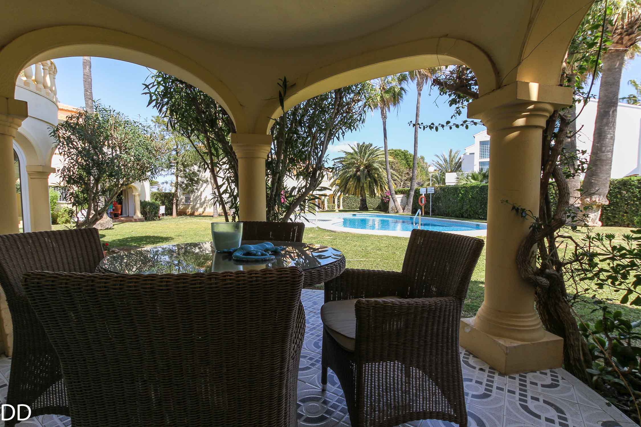 Apartamento en primera línea de playa.