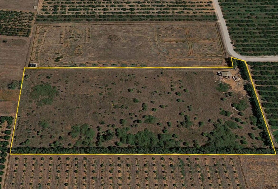 Finca en Denia con proyecto de vivienda