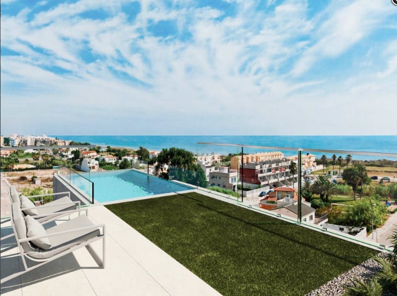 Apartamentos de obra nueva en playa de Oliva
