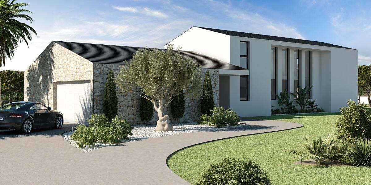 Finca en Denia con proyecto de vivienda