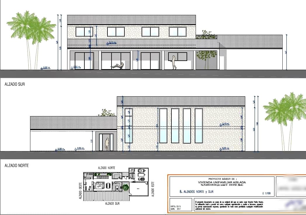 Finca en Denia con proyecto de vivienda