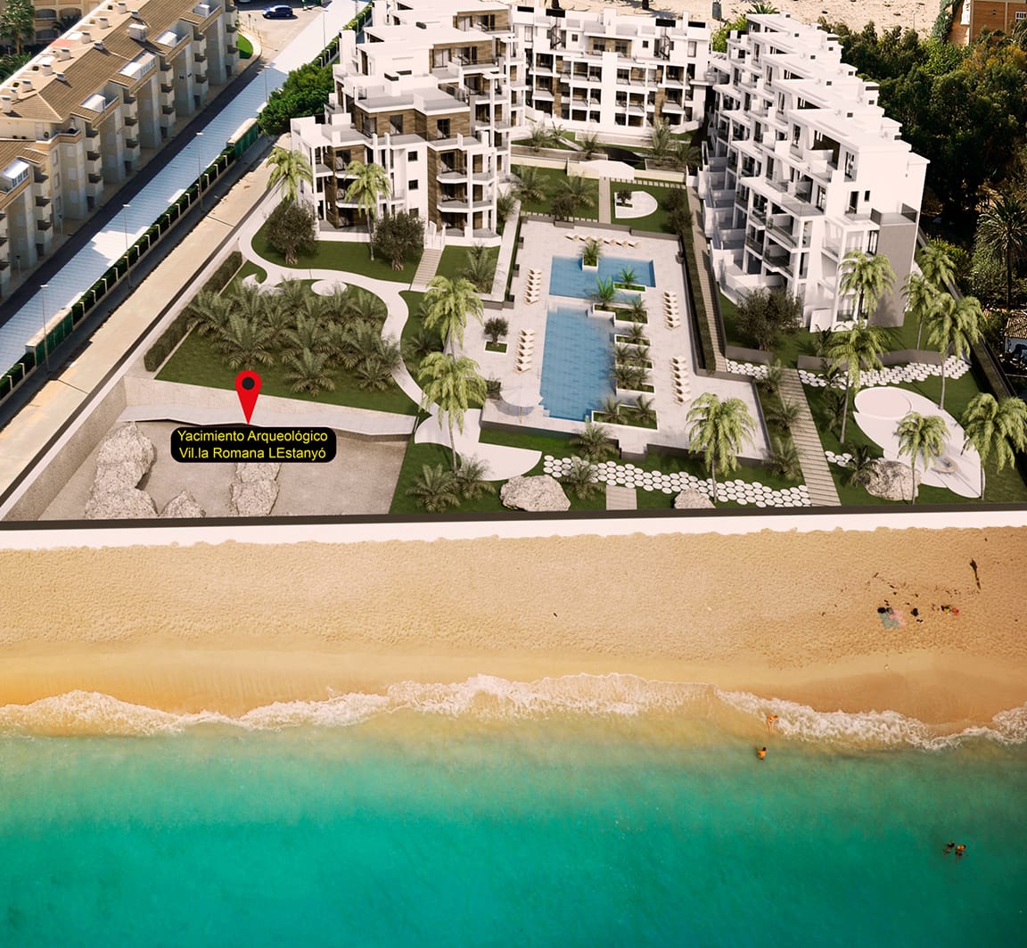 Nueva promocion de apartamentos en Denia en primera linea de playa