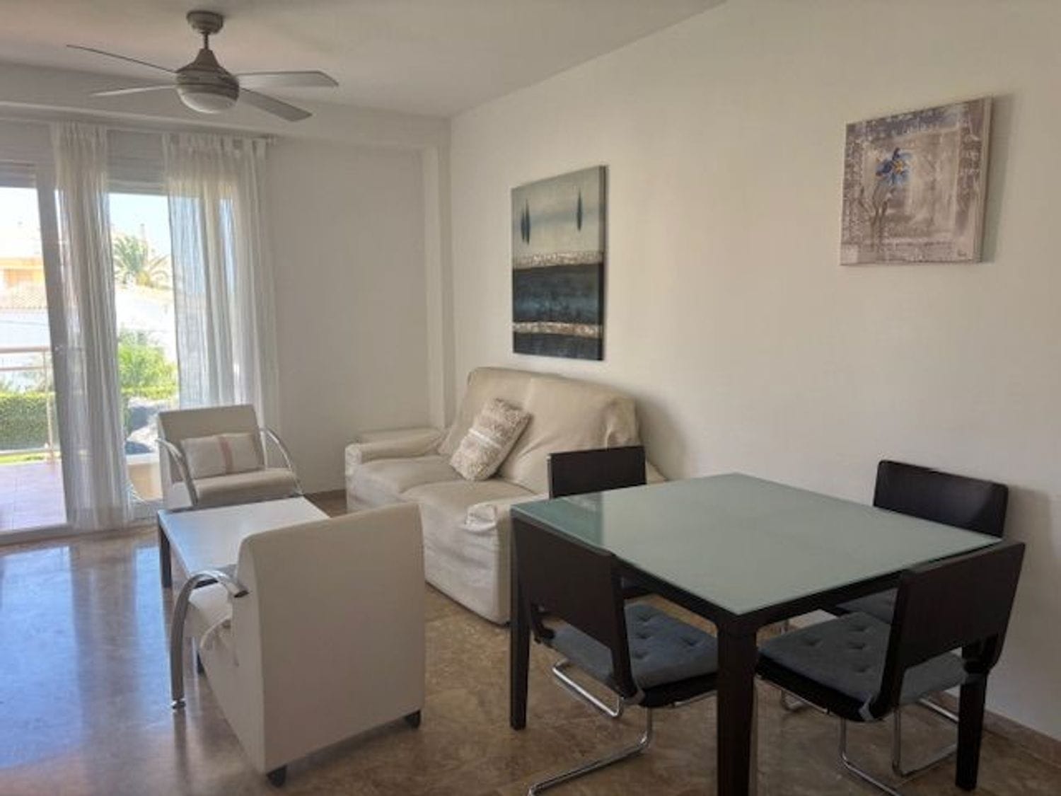 Apartamento en venta 1ª linea de 2 habitaciones en Denia