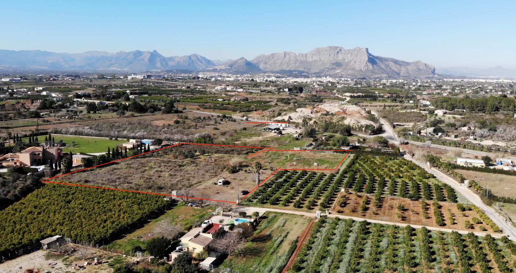 Parcela en Venta en Zona Golf Pedreguer