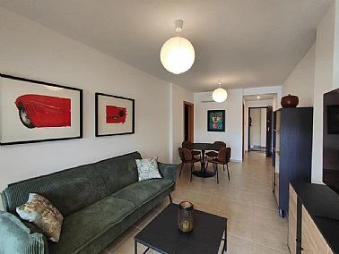 Apartamento junto a una estupenda playa de arena en el corazón de la playa de Las Marinas de Dénia,