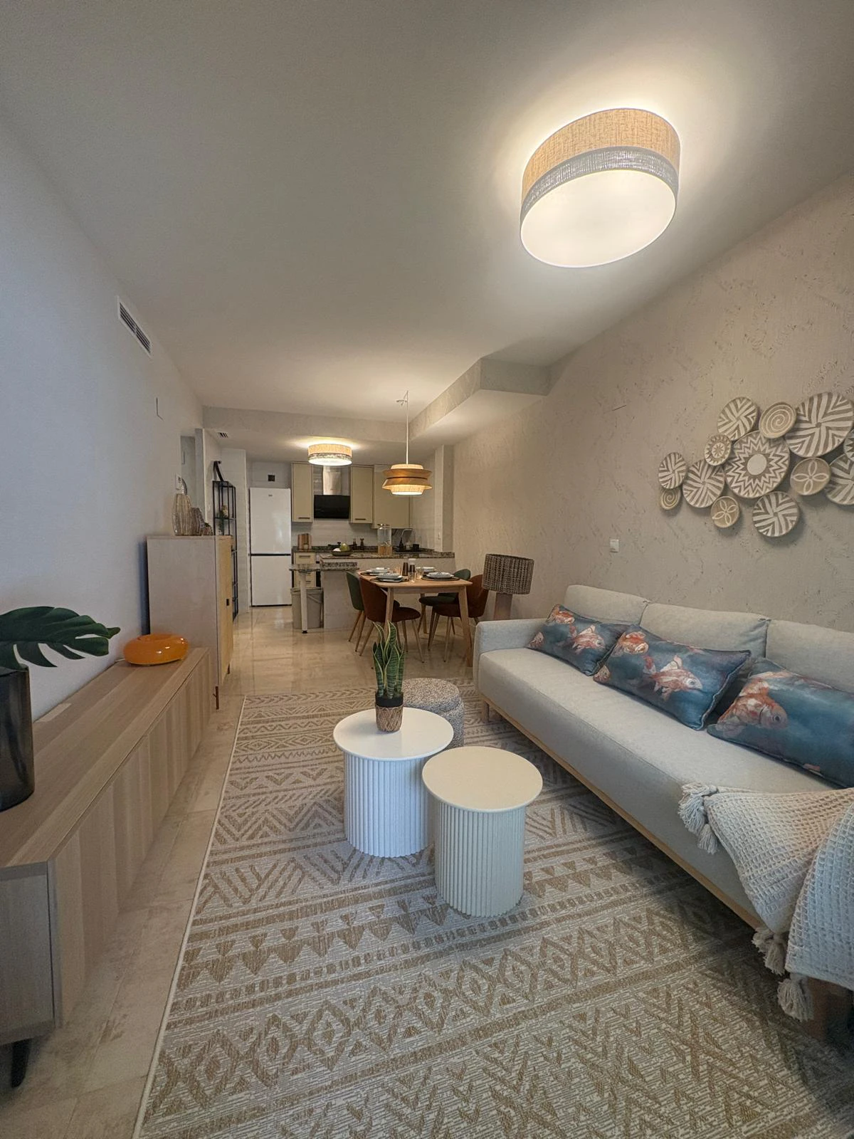 Apartamento reformado de 1 dormitorio en Denia con piscina comunitaria