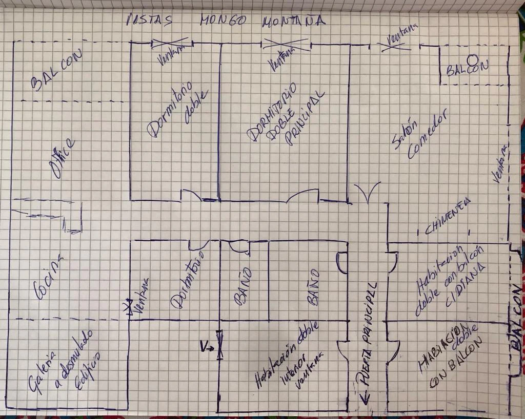 SEHR GERÄUMIGE ZENTRALE WOHNUNG IN DÉNIA