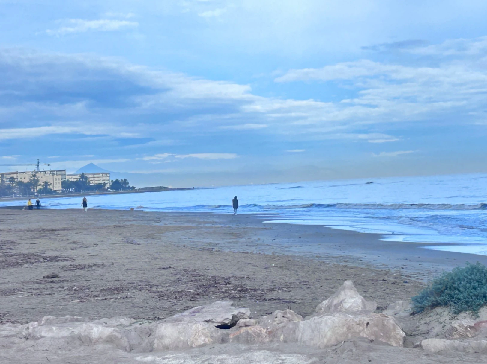 Ático con vistas al mar junto a la playa del Raset y el puerto de Dénia