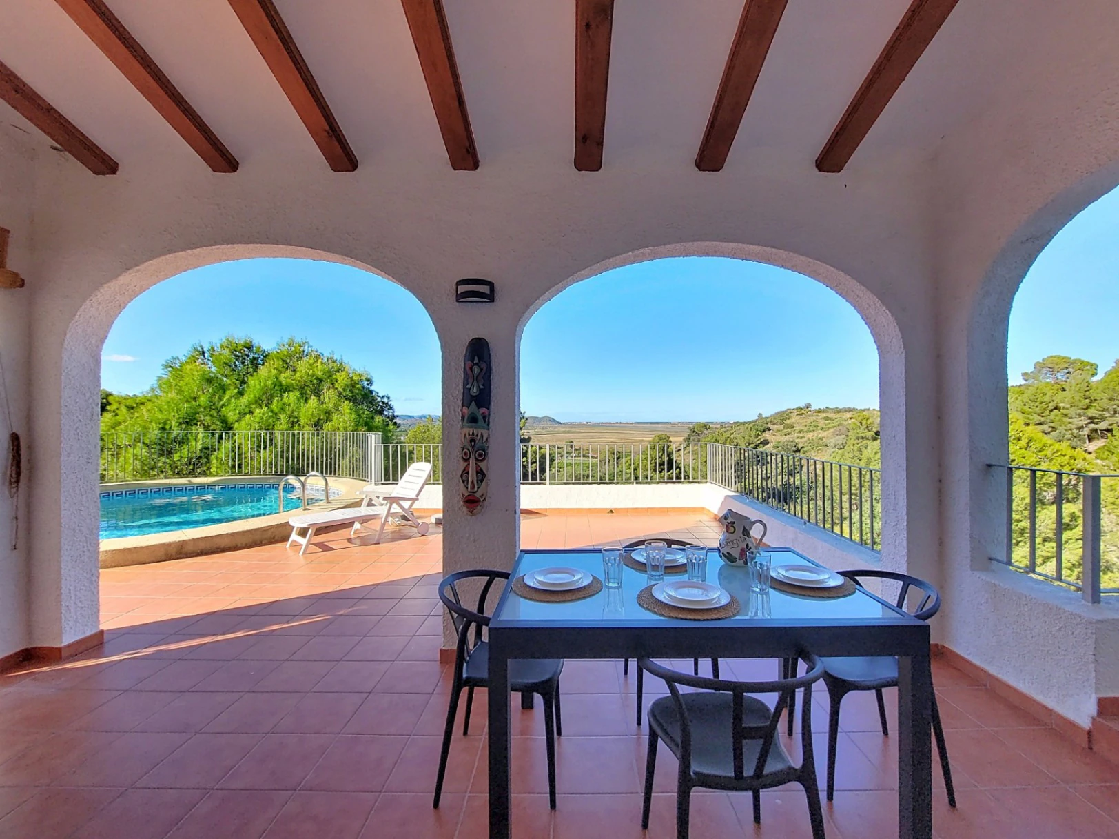 Villa mit Pool und offenem Blick in Monte Pego