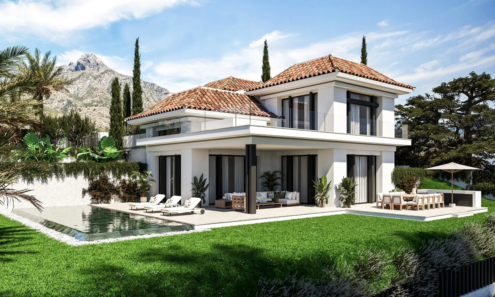 Villa til salg i Marbella