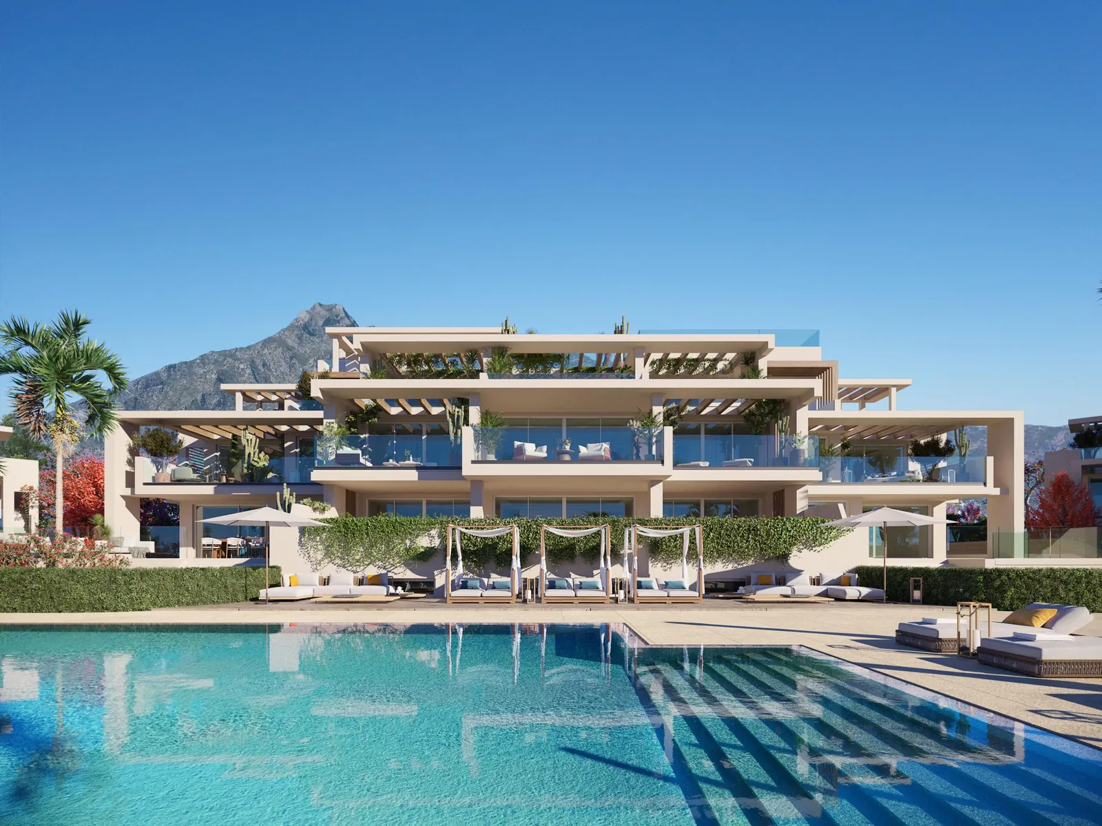 Penthouse til salg i Marbella