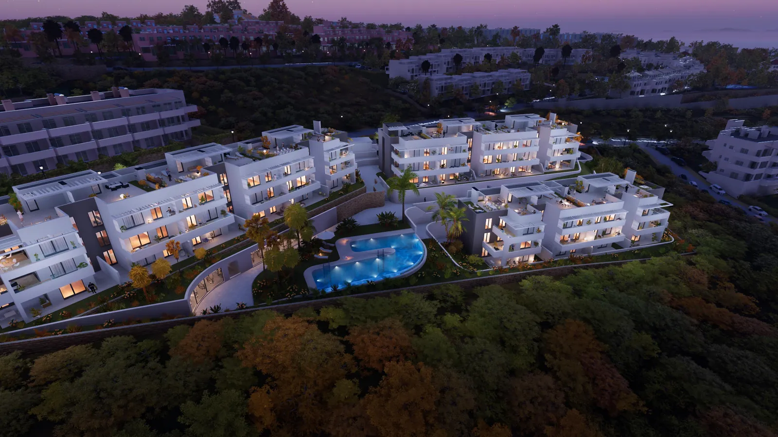 Penthouse til salg i Manilva