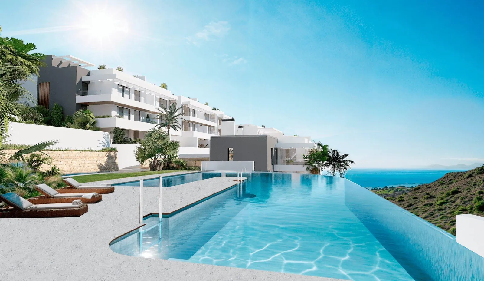 Penthouse til salg i Manilva