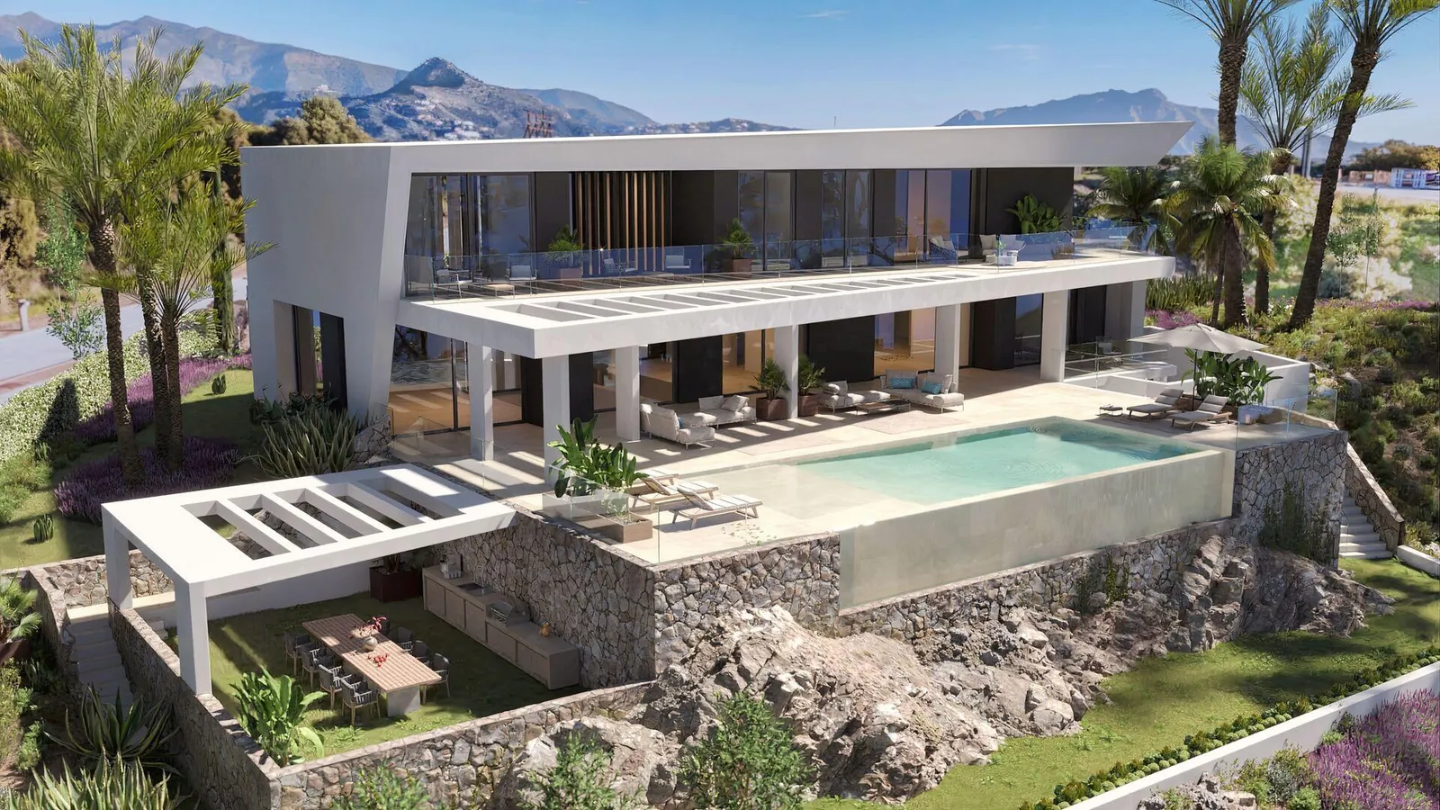 Villa til salg i Estepona
