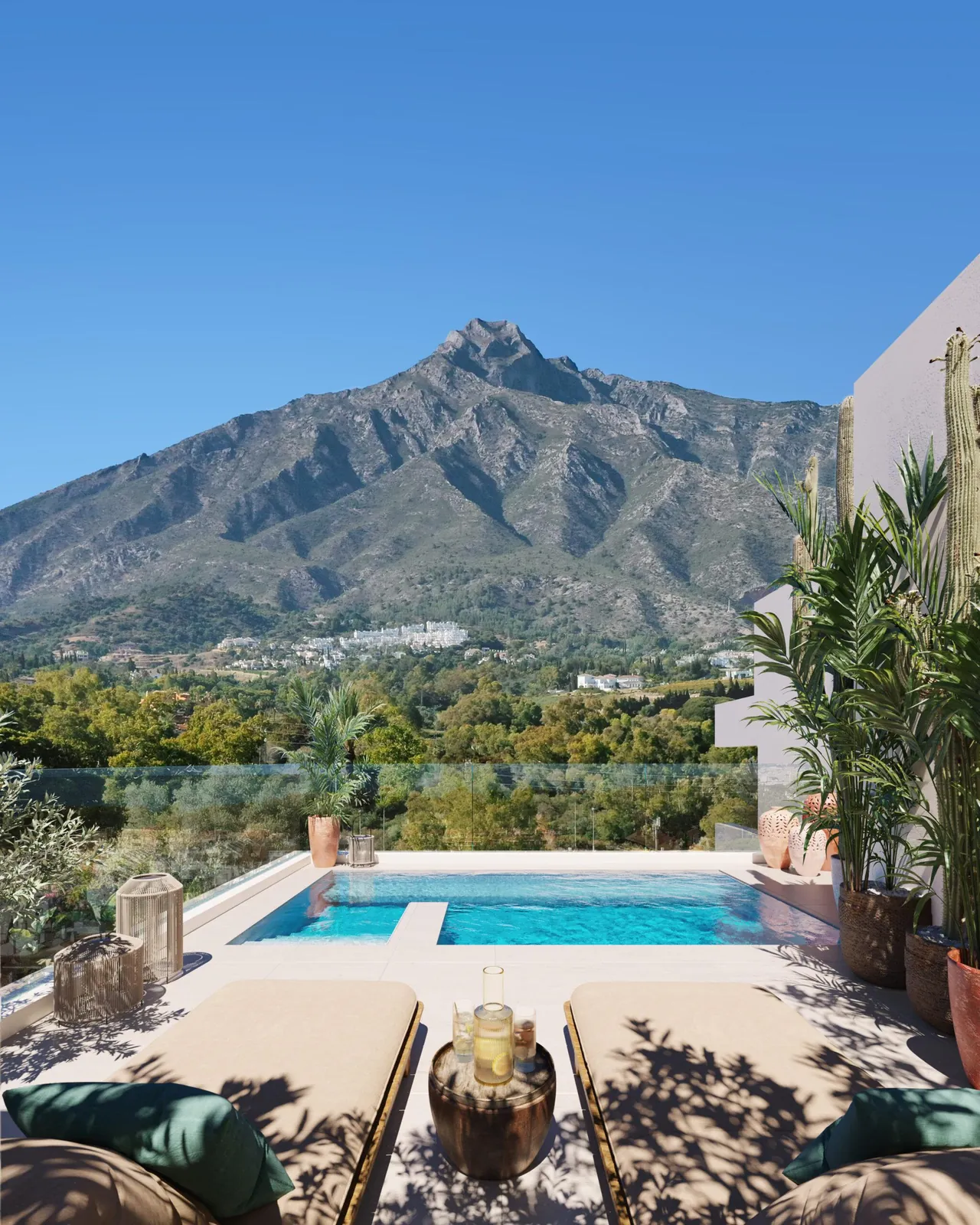 Penthouse til salg i Marbella
