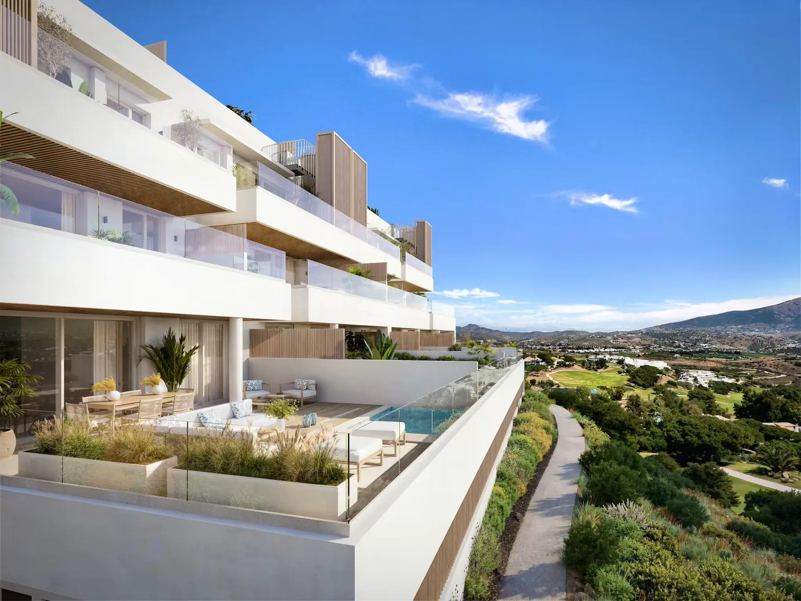 Penthouse en venta en Mijas