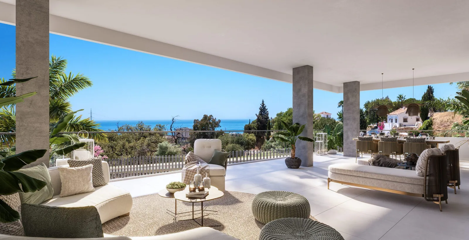 Penthouse til salg i Marbella