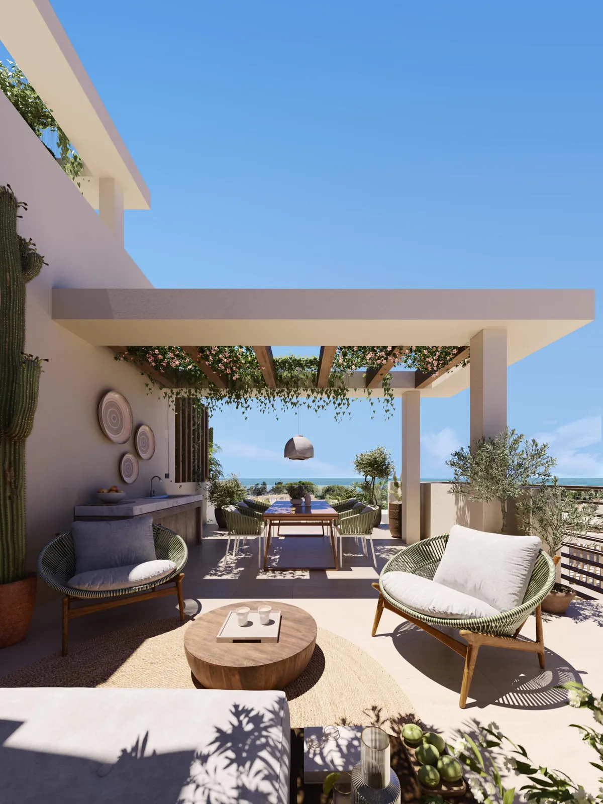 Penthouse til salg i Marbella