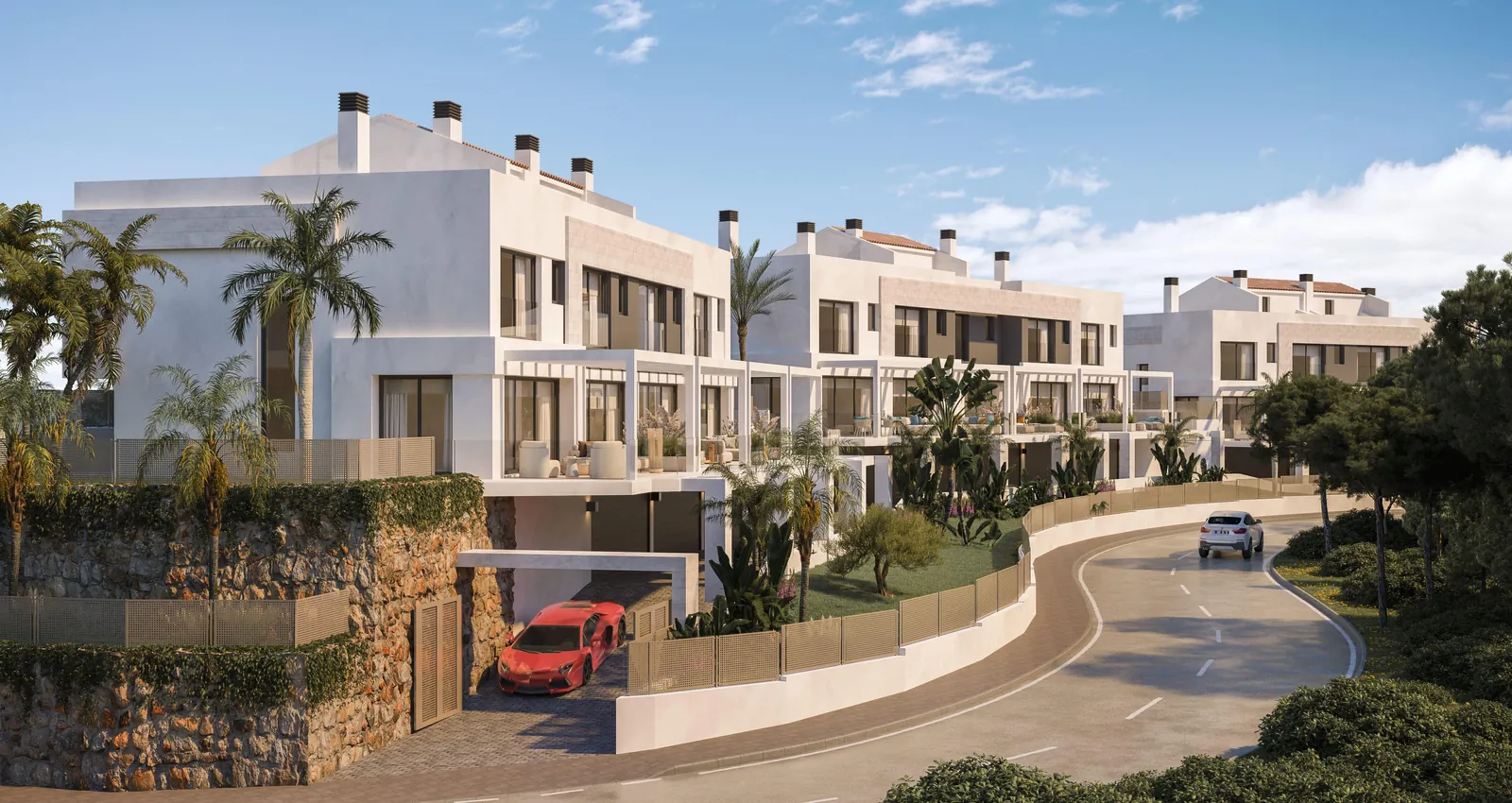 Terraced til salg i Mijas