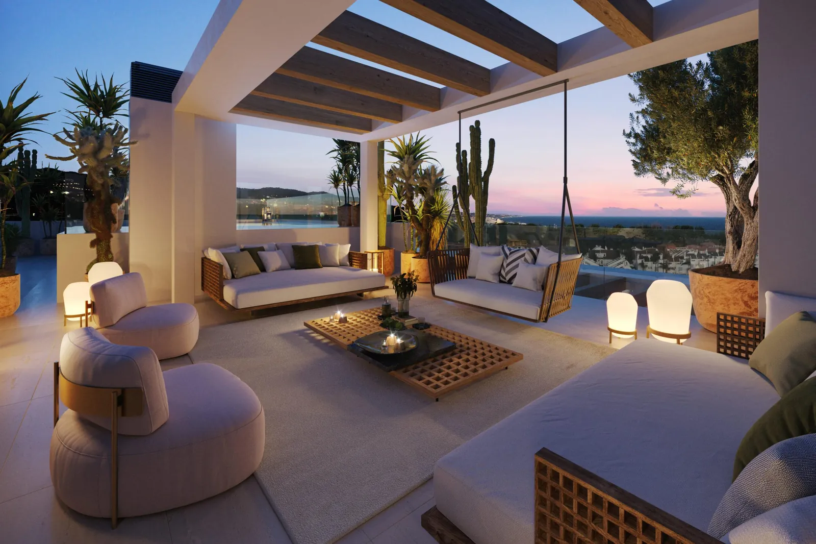 Penthouse til salg i Marbella